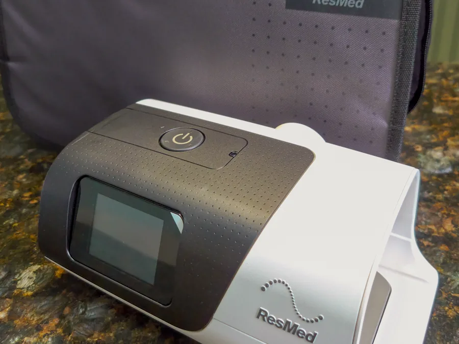 Aparelho de CPAP ResMed para apneia do sono